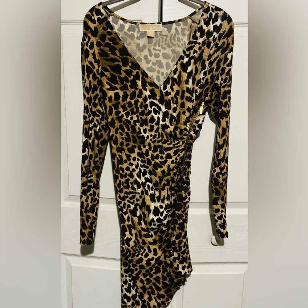Michael Kors leopard print dress
